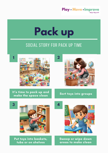 How to encourage children to pack up at kindergarten – Play Move Improve
