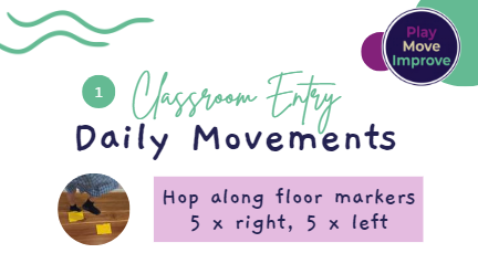 How to increase movement for kids at school