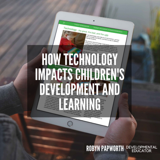 how technology may impact children development
