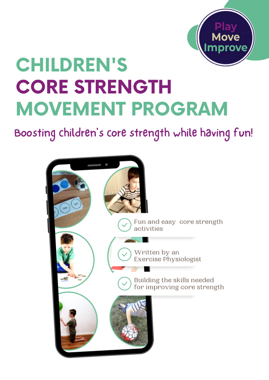 Core Strength Movement Program for Children (Ages 3-10)