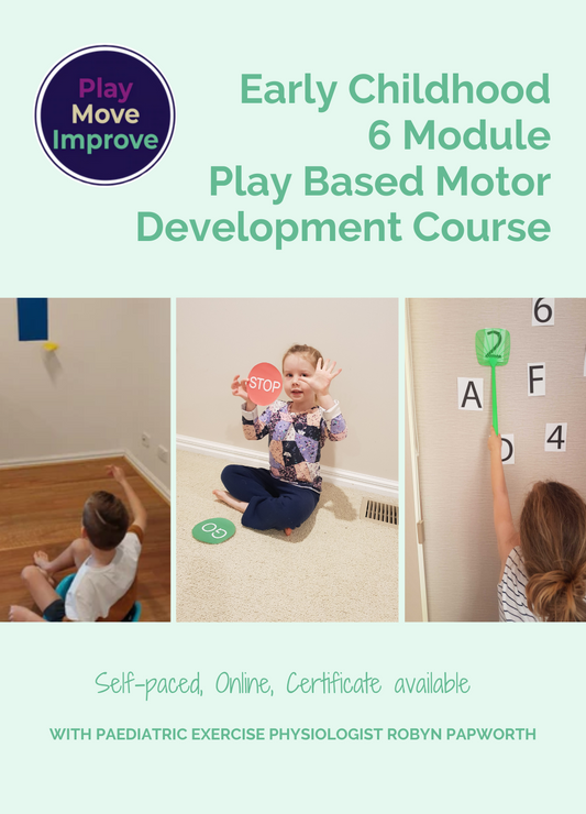 6 Module - Movement and Play Strategies Course with Play Move Improve