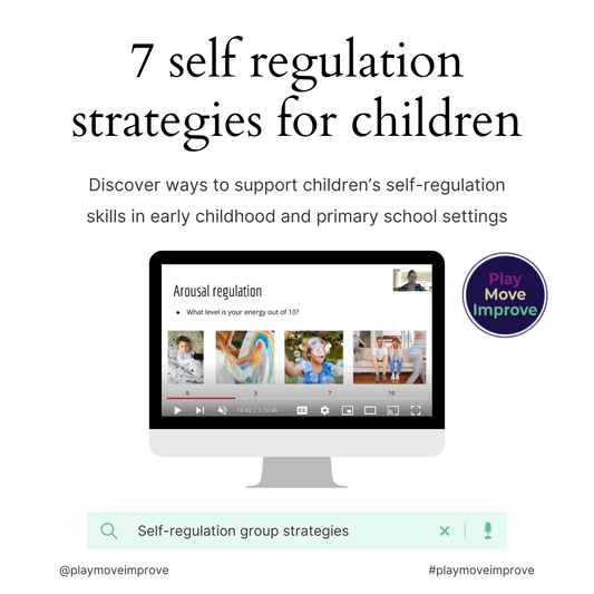 Self-Regulation Strategies for Children who Struggle to Sit Still