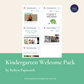 Ultimate Kindergarten Welcome Pack