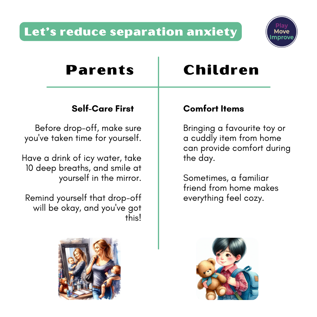Separation Anxiety Strategies Handout