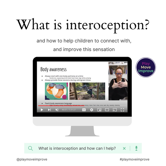 What is interoception and why children need to connect with this sensation