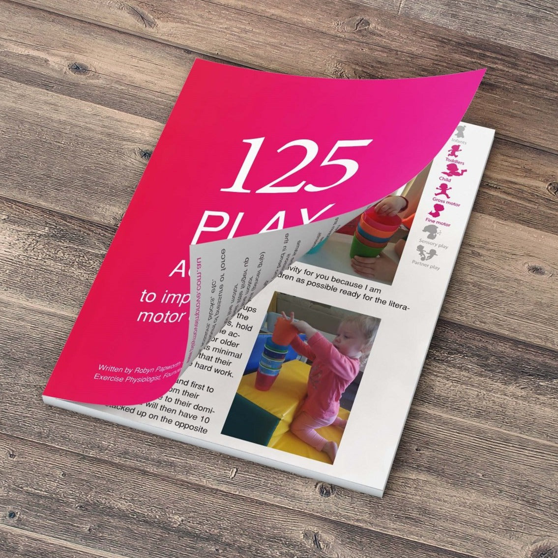 Play Activities to Promote Child Motor Development. Ideal for Infants, Toddlers, and Children. Motor Development Index, Quick Flick Index, Motor Development Checklist. Perfect for Educators Seeking Play Ideas.
